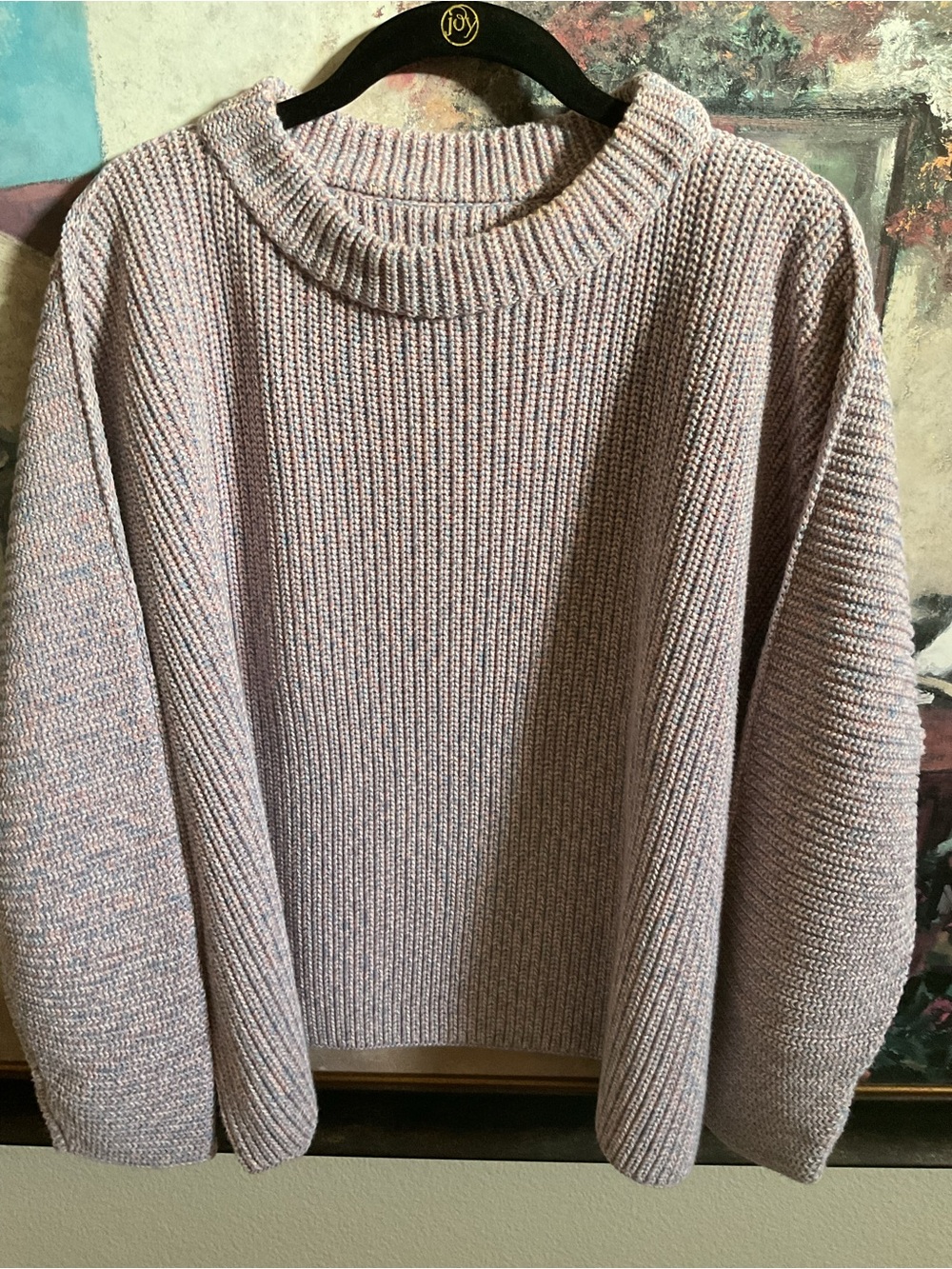 Frank & Eileen Montecito sweater pink and blue marl - Picture 5 of 16